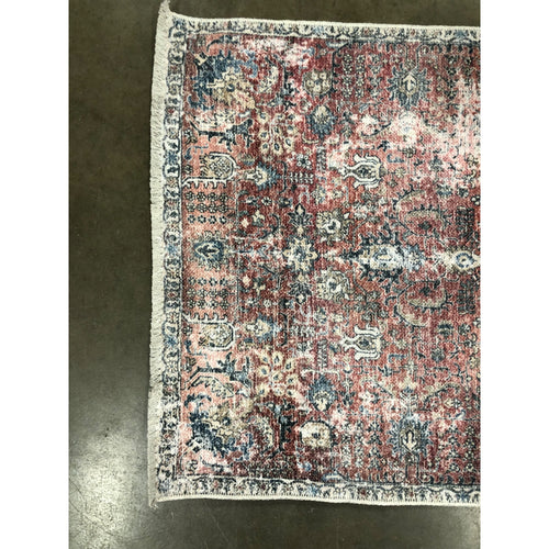 HOLI Area Rug, Oriental Persian, Pale Pink, 2ft 7in x 10ft