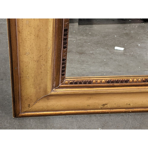 Vintage Mirror with Wooden Frame: Mirror 24in x 30in Frame 36in x 42in