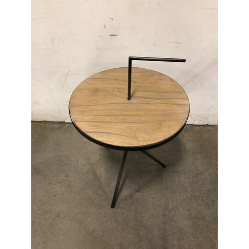 Outdoor Side Table With Handle