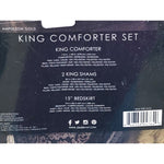 King, Five Queens Court Napoleon Comforter Set
