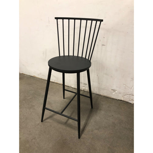 Bryce 26 inch Counter Stool with Black Metal Frame
