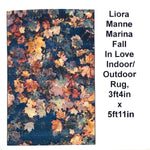 Liora Manne Marina Fall In Love Indoor/Outdoor Rug, 3ft4in x 5ft11in