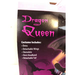 Girls Dragon Queen Halloween Costume Set, Multi-Color, Fun World, Size M (7/8)