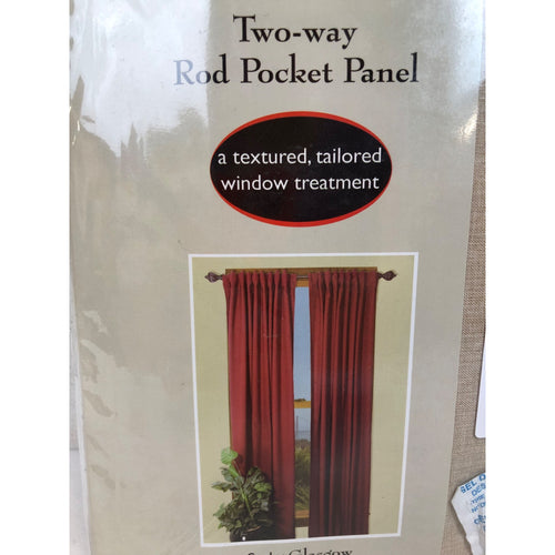 Ricardo Glasgow Pocket Panel with Back Tabs, Tan, 56in x 84in