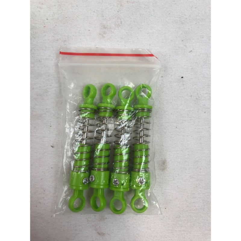 4 Piece Green RC Shock Absorbers 70mm for 1:10 Scale