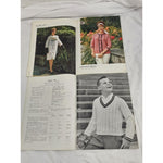 Spinnerin Vintage Magazine 2 Issues 1962/1963 Knit & Crochet Pattern