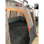 Ozark Trail 20 x 10 Dark Rest Instant Cabin Tent, Sleeps 12, Orange