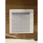 Richfield Studios 2" Cordless Faux Wood Blinds, White, 57in x 48in