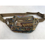 Route 66 Tapestry Fanny Pack Belt Bag Cross Body, Travel Pioneer Express
