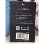 King, South Seas Pillow Sham, Blue