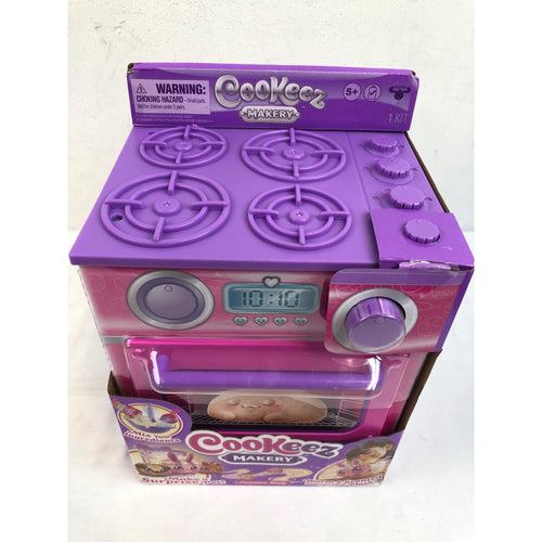 Cookeez Makery Pink Oven, Scented, Interactive Plush, Cinnamon Treatz