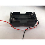 5 Pieces AA Square Battery Holder with Wire Leads