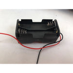 6 Pieces AA Square Battery Holder with Wire Leads
