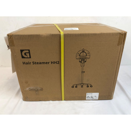 Rolling Standing Hair Steamer with Timer for Deep Conditioning