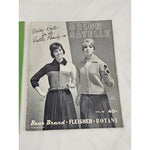 Bernat & Orlon Sayelle Knit & Crochet Pattern Magazines Vintage