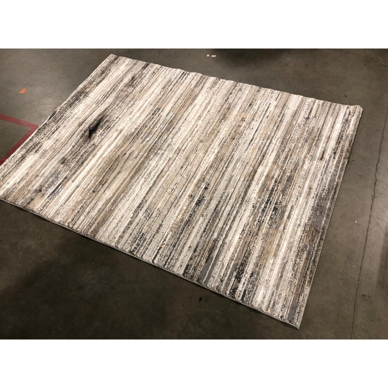 5ft x 7ft, Karma Area Rug, Gray Beige, Serlina