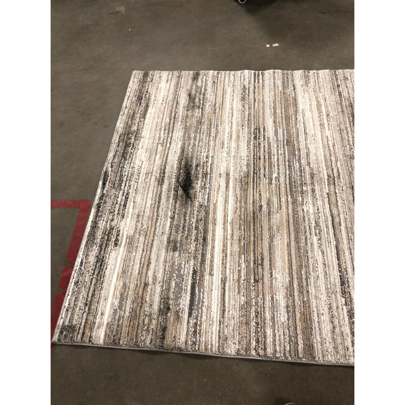 5ft x 7ft, Karma Area Rug, Gray Beige, Serlina