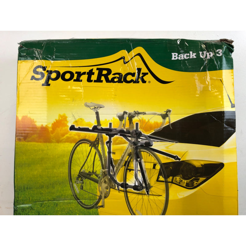 Sport Rack SRKSR3162 Back Up Trunk Mount Bike Rack for 3 Bikes