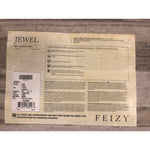 Feizy Jewel Rug, 7ft10in x 10ft, Silver