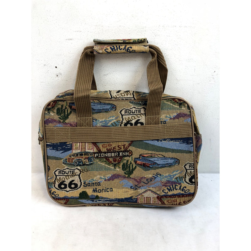 Pioneer Express Route 66 Tapestry Carry On/Messenger Travel Bag