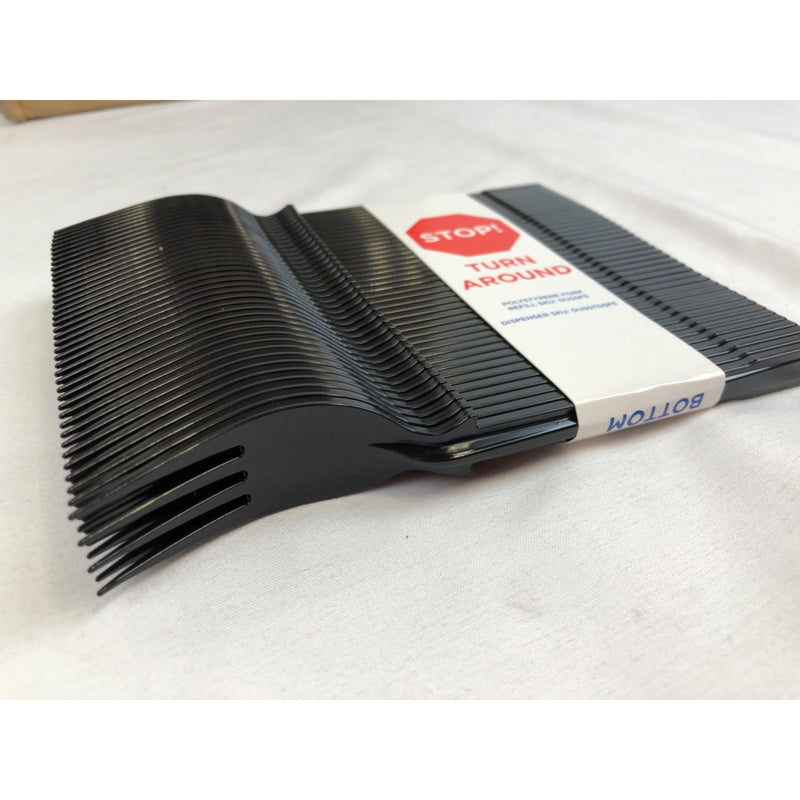 Dixie Ultra SmartStock Series-T Polystyrene Fork Refill, Black, 960ct. DUSSF5