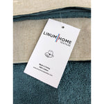 Authentic Hotel and Spa Embellished Hand Towel Set, Teal, Set of 4