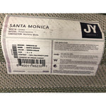 JONATHAN Y Vinales Two-Tone Wide Stripe, Santa Monica Green, 2ft x 8ft