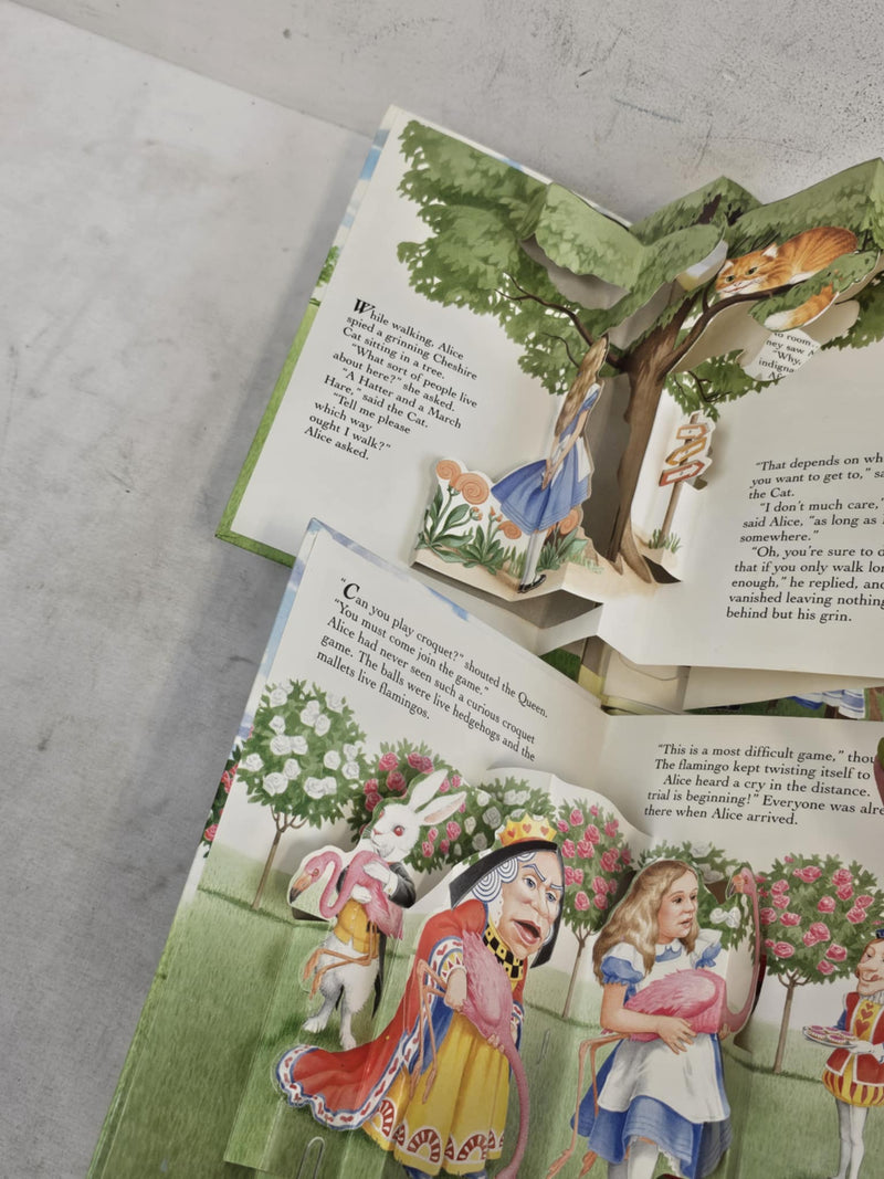 Alice in Wonderland, Four Pop-up Books, Treasury Collection