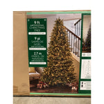 9ft Pre-Lit Radiant Micro LED Artificial Christmas Tree - No Stand