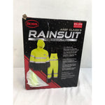 Boss Hi-Vis ANSI Class 3 Rain Suit, XXL
