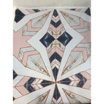 Blackout Curtain Panel, Single, Mosaic Geometric Pattern, 80in x 52in