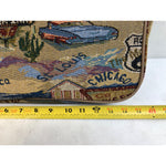 Pioneer Express Route 66 Tapestry Carry On/Messenger Travel Bag