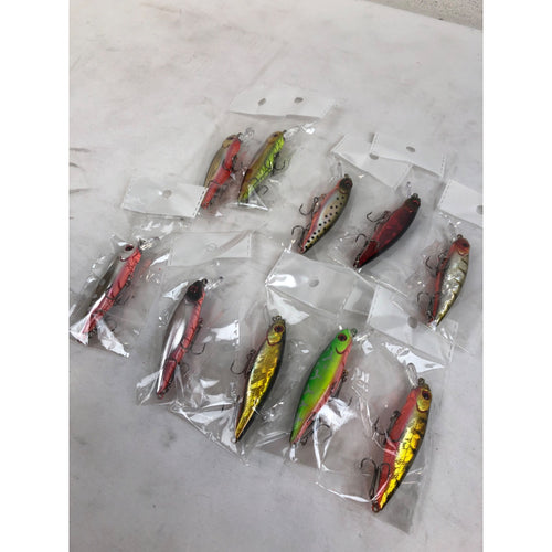 HENGJIA Fishing Lures Hard Bait, 10pc