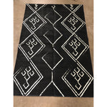 Machine Washable Area Rug With Non-Slip Backing, Aspen Tribal, 5ft8in x 9ft