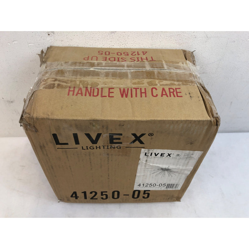 Livex Lighting - Utopia - 4 Light Flush Mount in Mid Century Modern Style - 20
