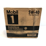 Mobil 1 FS European Car Formula Full Synthetic Motor Oil 5W-40, 5 Quart, Pack of 3