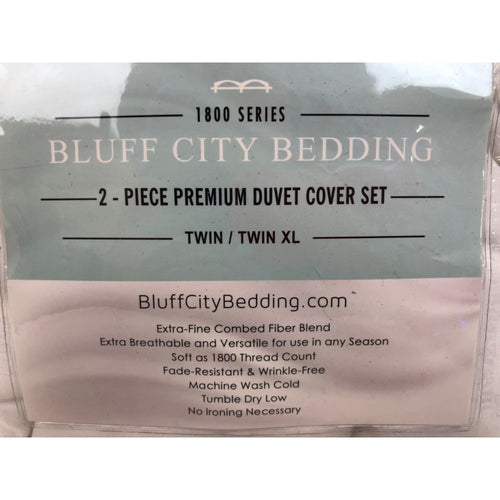 Twin/Twin XL Duvet Cover Set, Super Soft Egyptian Comfort 1800 3 Piece, White