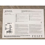 Feizy Jewel Area Rug, 7ft 10in x 10ft, Gold/Gray