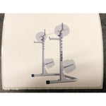 FitRx Squat Rack, Adjustable Universal Squat Rack for Home Gym, 390lbs.