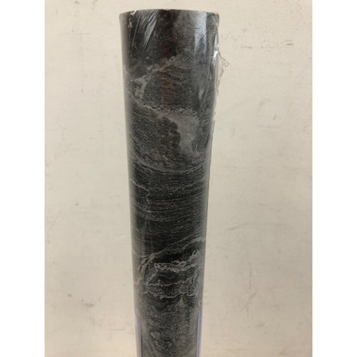 FunStick 24inx200in Silver Grey Marble Countertop Contact Paper, Waterproof