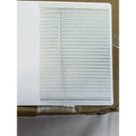 MOOD Mini Blinds, 1in Cordless Vinyl, Alabaster White, 60in x 84in