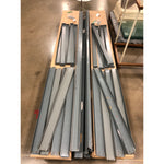18' x 8' x 3' Metal/Wood Industrial Shelving, 6 Shelves Per Unit