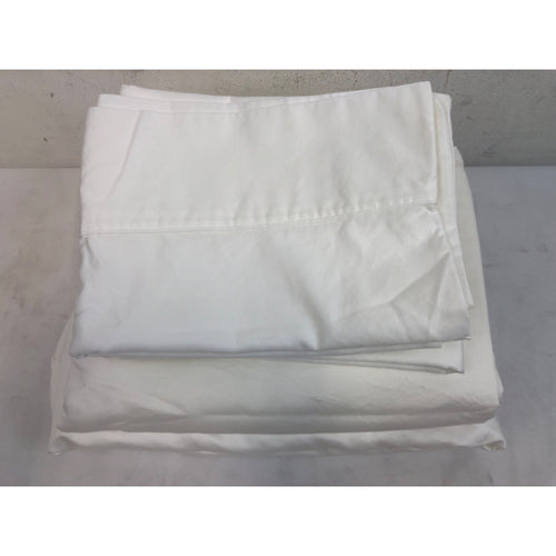 Queen, White, Kirkland Signature 680 Thread Count Sheet Set