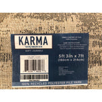 Karma Rug, 5ft3inx7ft Keon Blue
