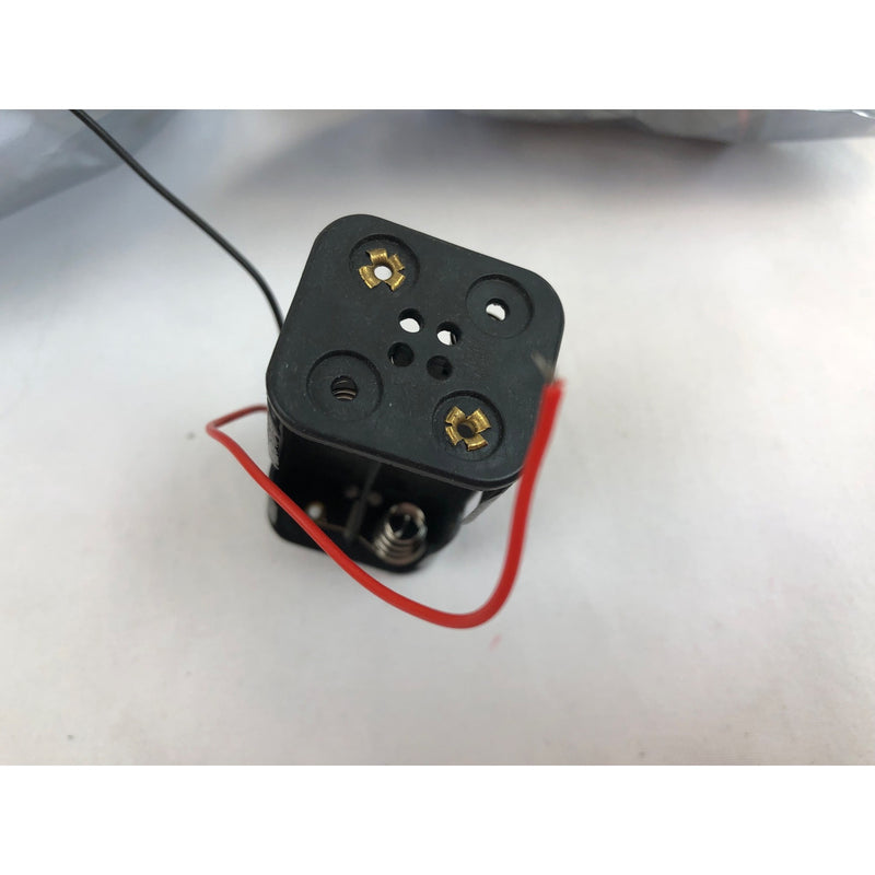 5 Pieces AA Square Battery Holder with Wire Leads