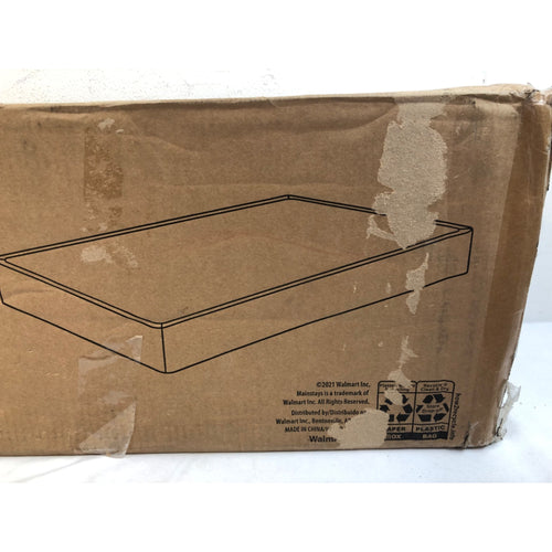 Mainstays 7in Easy Assembly Smart Box Spring, Twin-XL