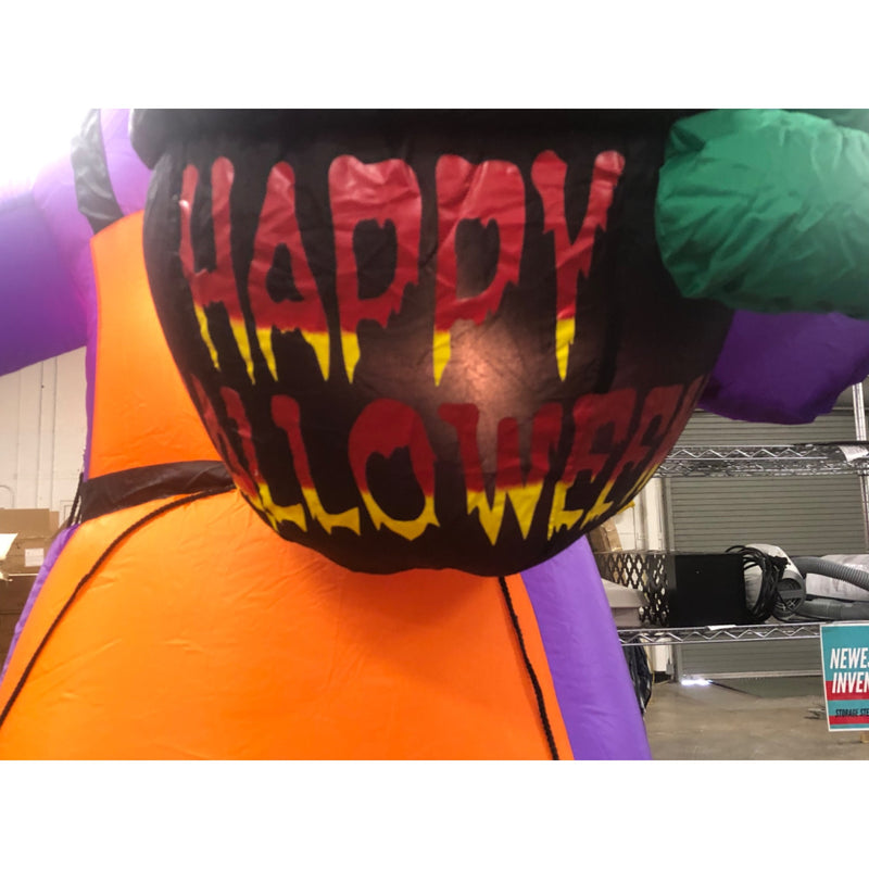 Gemmy Airblown Halloween Inflatable, 8ft Tall, Witch