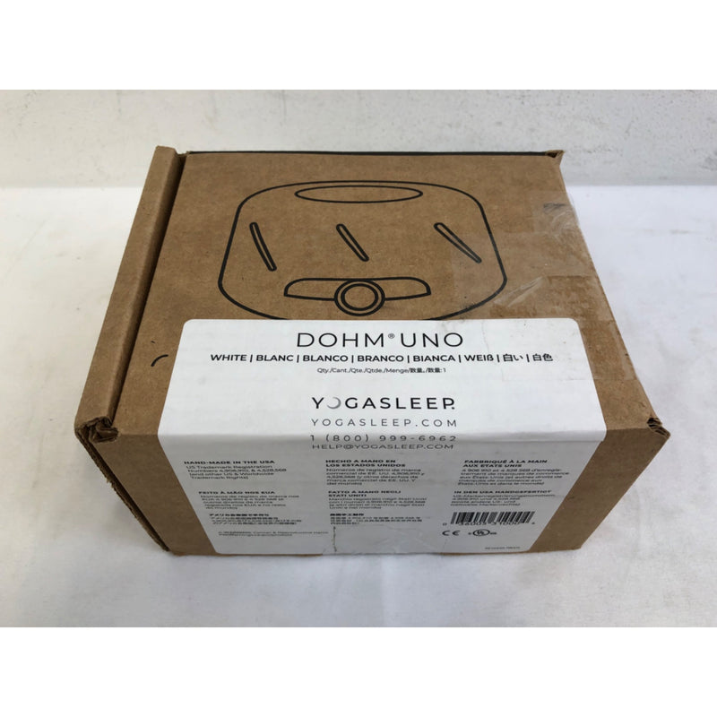 Yogasleep Dohm Uno White Noise Sleep Sound Machine, White