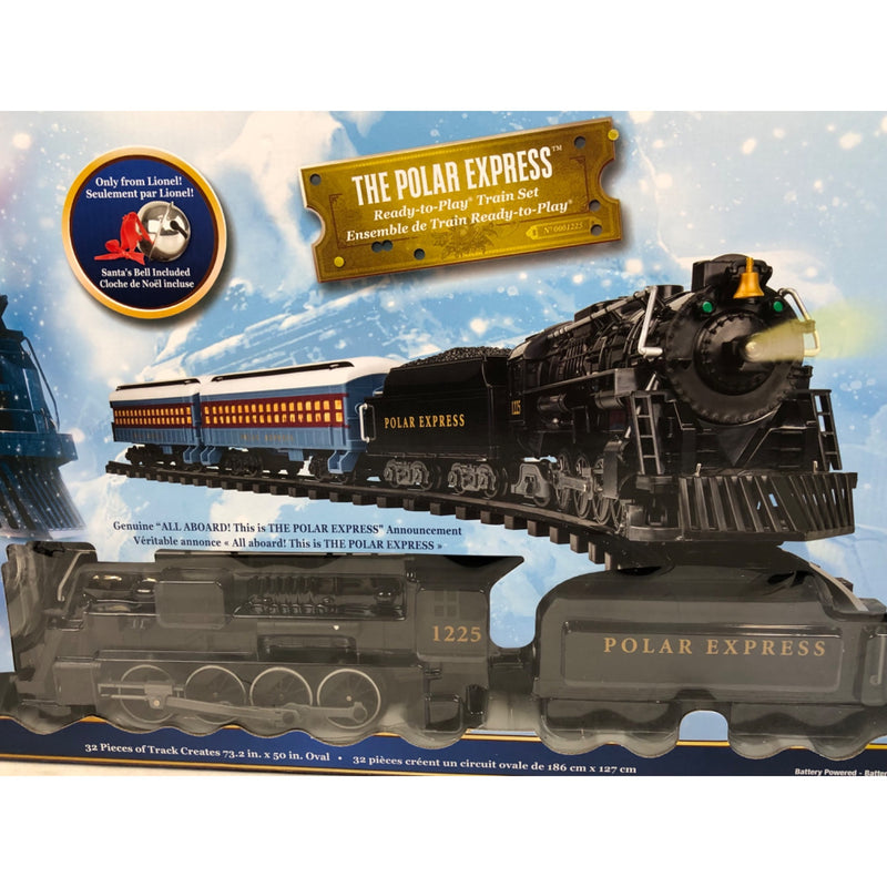 Lionel Trains The Polar Express Battery Powered Train Engine Ready to Play Set