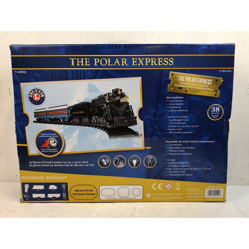 Lionel Trains The Polar Express Battery Powered Train Engine Ready to Play Set